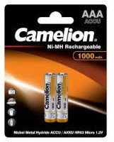 Аккумулятор AAA R03 1000mAh 1,2v NI-MN Camelion