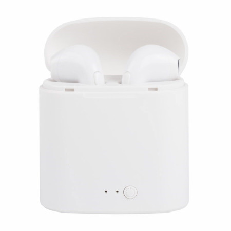Наушники Bluetooth "капельки с микрофоном для iPhone X (18-2035-9)