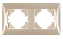 Рамка 2-м С1120-027 шампань