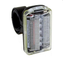 Фонарь 5-221086 передний 5д/2ф белый с желтыми диодами с батар (20) VENTURA