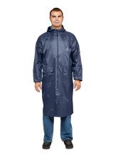 Плащ влагозащитный Тайфун темно-синий р 60-62/170-176