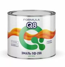 Эмаль ПФ-266 желто-коричневая (1,9кг) Formula Q8