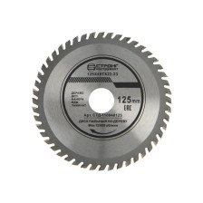 Диск пильный по дереву 125x22x48T STRONG
