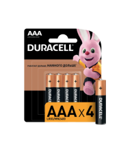 Элемент питания AAA LR03 Duracell CN (алк)