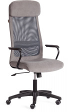 Кресло Profit (мп) флок/ткань, серый, 29/W-12