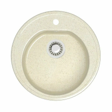 Мойка D505 искусственный камень бежевый 3/Q2