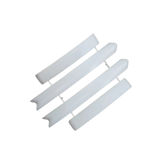 Набор комплектующих для наличника с кабель-каналом белый Идеал