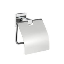 Держатель для бумаги с крышкой GFmark квадрат, хром 84003