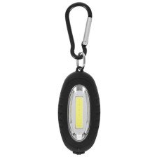Фонарь брелок Космос KOS201B 0.5ВтCOBLED 2xCR2032 корпус ABS-пластик c каучук, магнит,карабин