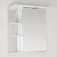 Зеркало со шкафчиком Волна -60