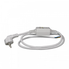Шнур сетевой с УЗО 16/30мА, без контактов, L1210мм, 230V (М66599)