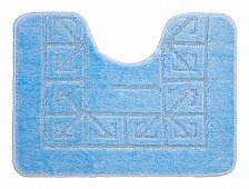 Коврик для ванных комнат  BANYOLIN CLASSIC U-type из 1 шт 45х55см 11мм (голубой) 1/75
