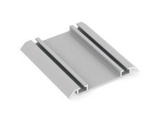 Направляющая нижняя 2,95м, серебро Dorwell