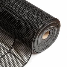 Ячейка 0,9м коврик-дорожка пвх противоскользящая SUNSTEP (чер) 1