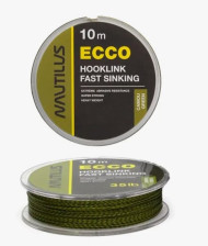 Материал поводковый Nautilus Ecco 35lb 10м Camou Green