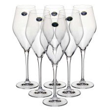 Набор бокалов для вина Crystal Bohemia 6 шт 470 мл LOXIA 91L/1SJ03/0/00000/470-664