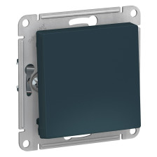 Выключатель 1-м скрытой установки Atlas Design ATN000811 изумруд