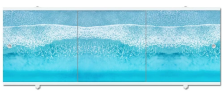 Экран для ванны 1,48м Премиум Арт Морской прибой