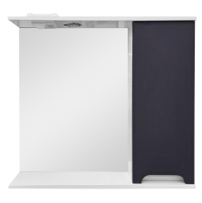 Зеркало со шкафчиком Vesta-75