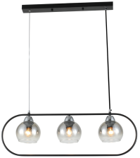 Светильник Ladino 3650-3 BK 3xE27/40W (70х13х70)