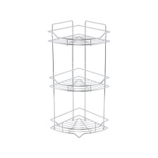 Полка MILARDO Grid 3-ярусная угловая GRICC3CM44 сталь/никель-хром