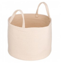 Корзина для храннения "Хлопок" светло-бежевый Д350, Ш350, В290