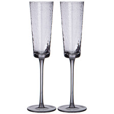 Набор бокалов для шампанского Lefard 2 шт 180 мл ROCKY GREY 887-421