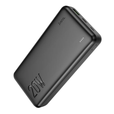 Внешний аккумулятор Hoco J82 Li-Pol 10000 мАч microUSB/Type-C-2А, 2USB-2А белый 7687001