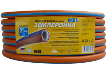 Шланг 1/2" армированный x25м Землеройка 5-ти слойный
