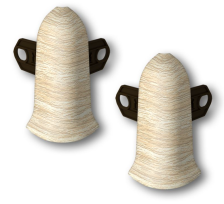 Угол наружный Идеал Классик дуб европейский с кронштейном 55 мм