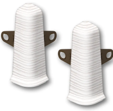 Угол наружный Идеал Деконика ясень бьянко 70 мм