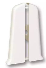 Заглушки Идеал Деконика кремово-белый Левая+Правая 70 мм