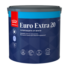 Краска для влажных помещений EURO EXTRA 20 А (2,7л) TIKKURILA