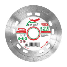 Круг алмазный 115х1,2х10х22,23 1A1R керамогранит керамическая плитка Slim Premium SKYWER SK-SLP11522