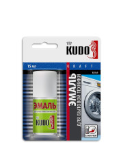 Эмаль для бытовой техники KUDO 15мл белая