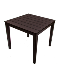 Стол пластмассовый прямоугольный Прованс арт 3724-МТ003 шоколад