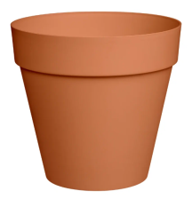 Кашпо со вставкой Эстрагон 14л терракот
