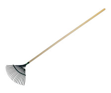 Грабли 22-х зубцовые веерные проволочные R-122 с черенком