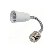 Переходник-патрон Е27 на Е27 гибкий Ecola 150мм