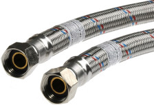 Подводка для воды Гигант 1/2" 80см г/г Millennium (ST)