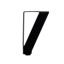 Опора металлическая регулируемая Вита 100мм черный мат