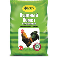 Удобрение Куриный помет 2кг СОМУ Фаско