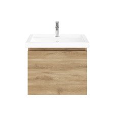 Тумба с раковиной Rose-60 подвесная, 1ящик, Юстус