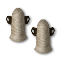 Угол наружный Идеал Классик дуб мокко с кронштейном 55 мм