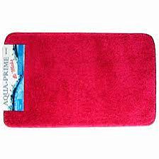 Коврик для ванных комнат  AQUA-PRIME Melany из 1 шт 50х80см 20мм (розовый) 1/20