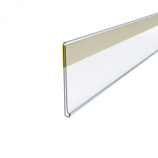 Ценникодержатель на скотче прозрачный DBR39-T1000