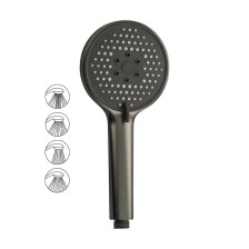 Лейка душевая GFmark 2 режима графит 6077