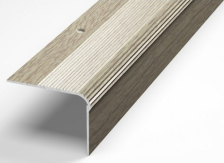 Порог Лука ПУ02 угол 1,8м дуб беленый (087) 54х41,8 мм