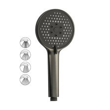 Лейка душевая GFmark 2 режима графит 6077