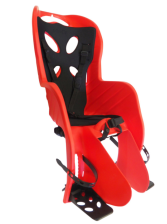 Сиденье 01-100072 детск на багажник CURIOSO DELUXE красн с черной вставкой до 22кг 'NFUN (Италия)